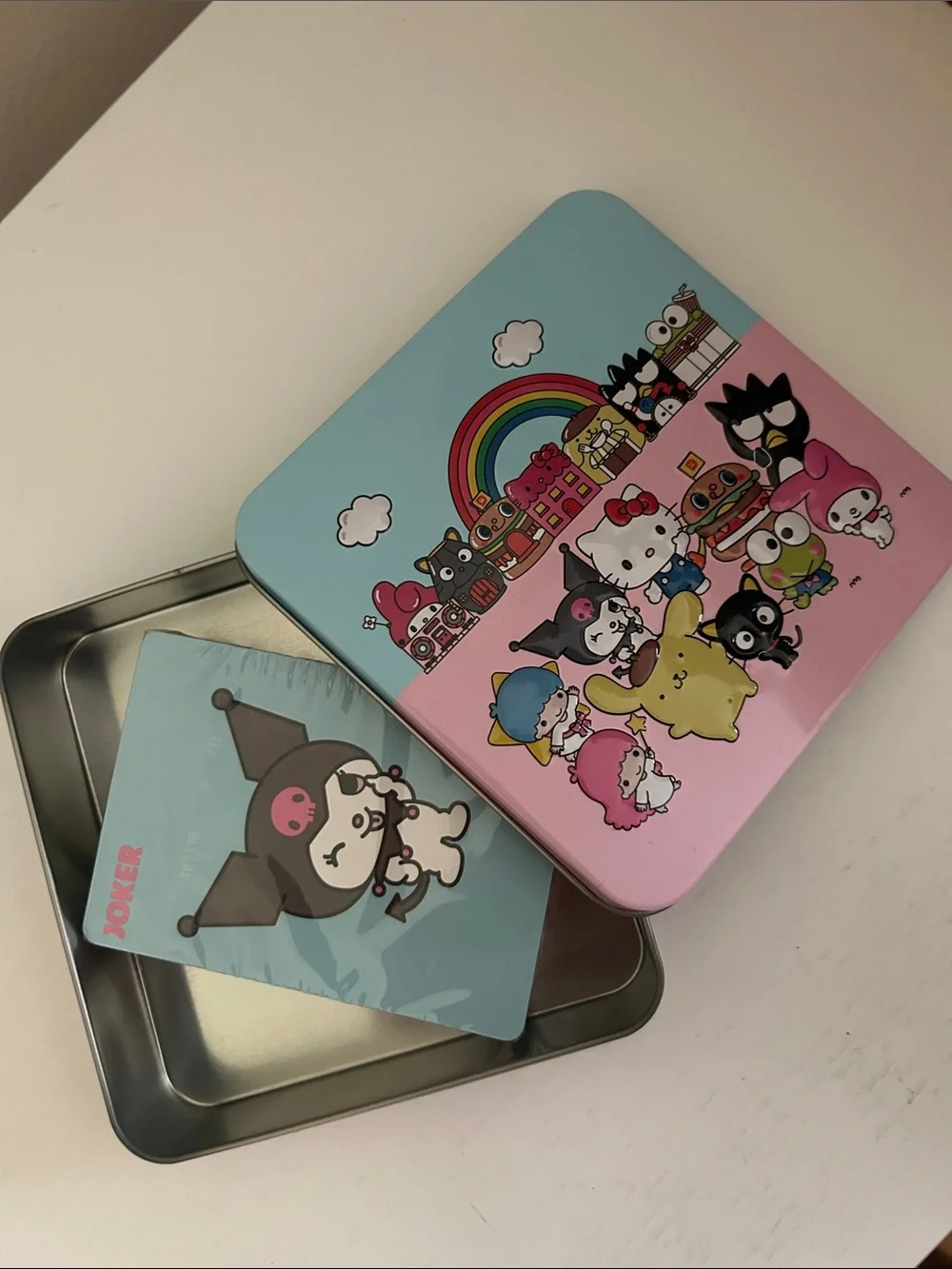 Hello Kitty & Friends NWT Playing Cards with tin